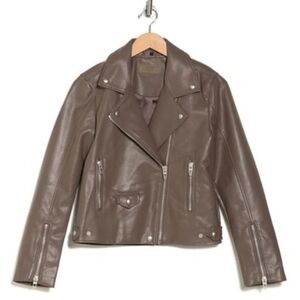 BLANKNYC Faux Leather Moto Jacket